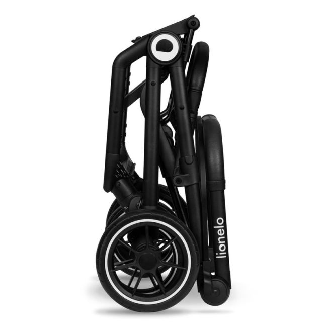 Lionelo - Carucior sport Cloe, De la nastere, Cu accesorii, Cadru din aluminiu, 0-22 kg, Usor, Pliabil cu o singura mana, Ideal pentru toate tipurile de suprafete, Maro BYNLO-CLOE_BROWN_RUST