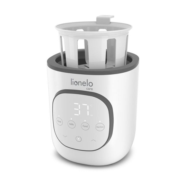 Lionelo - Incalzitor biberoane 5 in 1 ThermUp 2.0, Sterilizare, Dezghetare, Incalzire rapida, 200 W, Fara BPA, Alb BYNLOC-THERMUP_2.0_WHITE