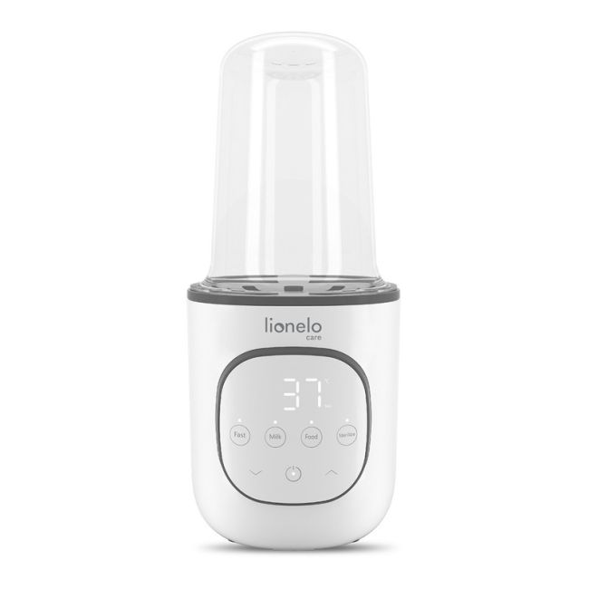 Lionelo - Incalzitor biberoane 5 in 1 ThermUp 2.0, Sterilizare, Dezghetare, Incalzire rapida, 200 W, Fara BPA, Alb BYNLOC-THERMUP_2.0_WHITE
