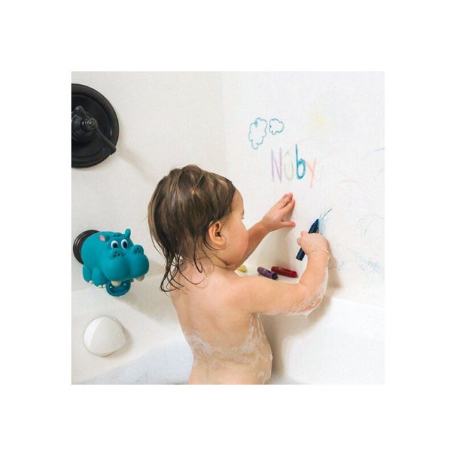 Nuby - Set 5 creioane colorate pentru baie, 36+ BYNID6156