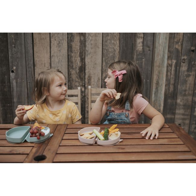 Recipient diversificare hrana bebelusi Miniware Silifold, 100% din silicon alimentar, Sage JEMmw_SLFSSG