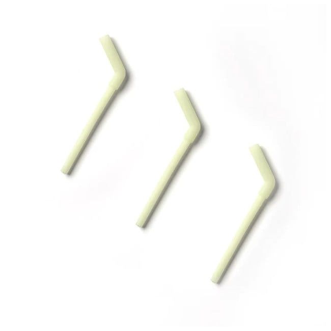 Set de 3 paie reutilizabile Miniware, 100% din silicon alimentar, Key Lime JEMmw_MWSSW3KL
