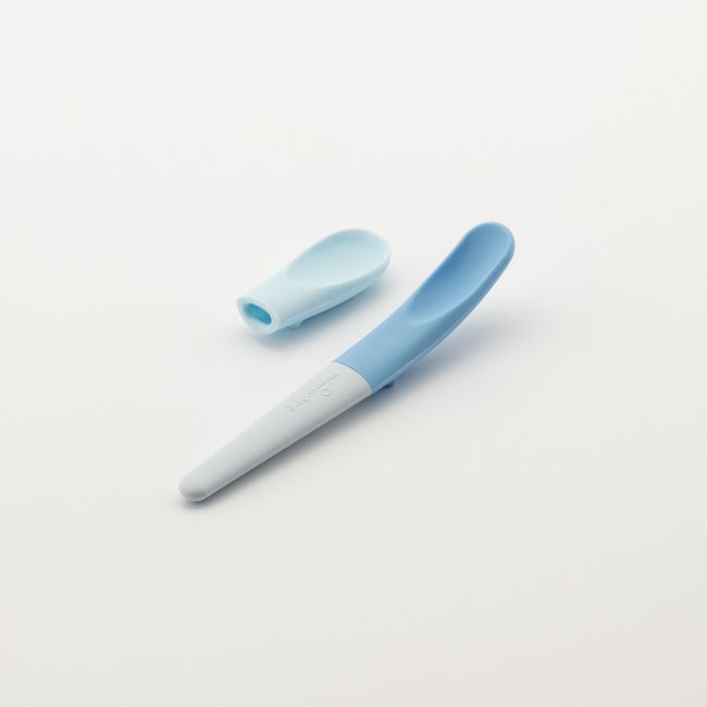 Set diversificare hrana bebelusi Miniware Sili Mini GO, 100% din materiale naturale biodegradabile, 3 piese, Blue Banana JEMmw_SMG7BB