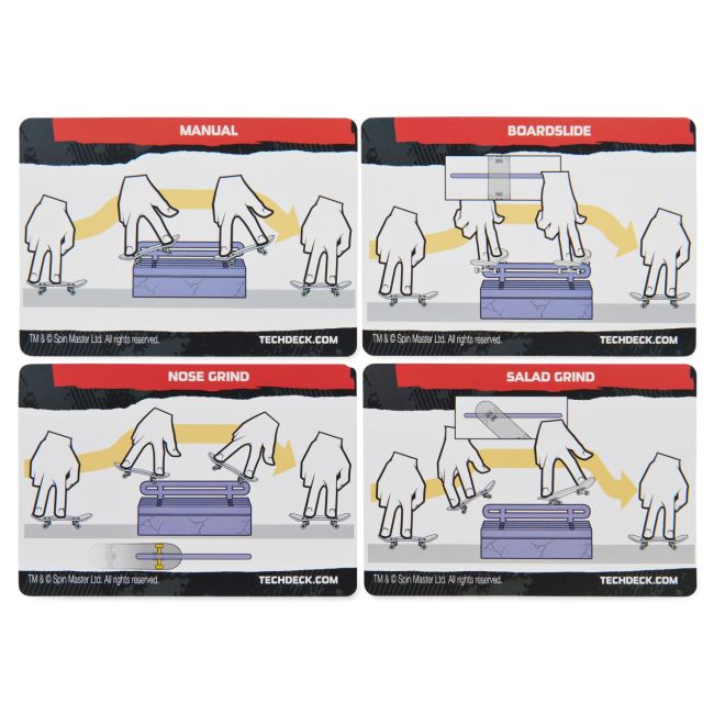 TECH DECK PACHET CU OBSTACOL FINGERBOARD JAMES VIV6061574_20139399