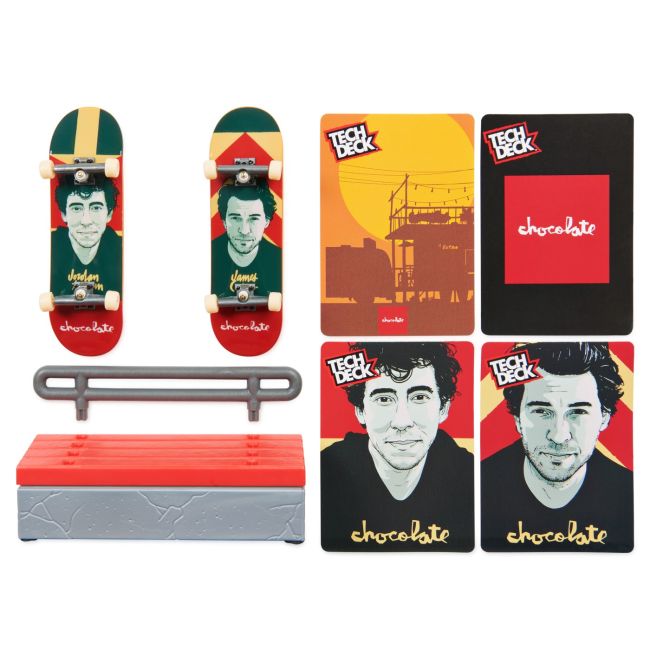 TECH DECK PACHET CU OBSTACOL FINGERBOARD JAMES VIV6061574_20139399