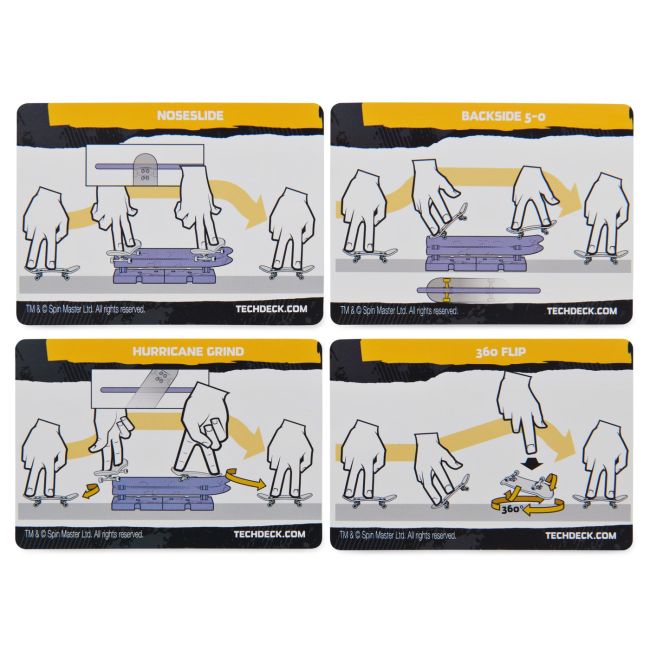 TECH DECK PACHET CU OBSTACOL FINGERBOARD LUCAS VIV6061574_20139398