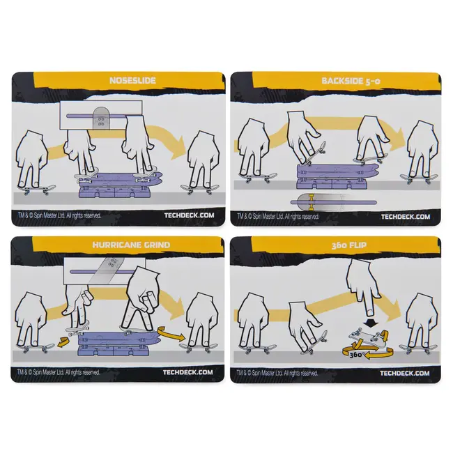 TECH DECK PACHET CU OBSTACOL FINGERBOARD LUCAS VIV6061574_20139398