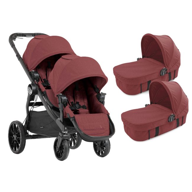 Carucior gemeni City Select Lux Port sistem 2 in 1 ERFBJ0171228241-2-in-1