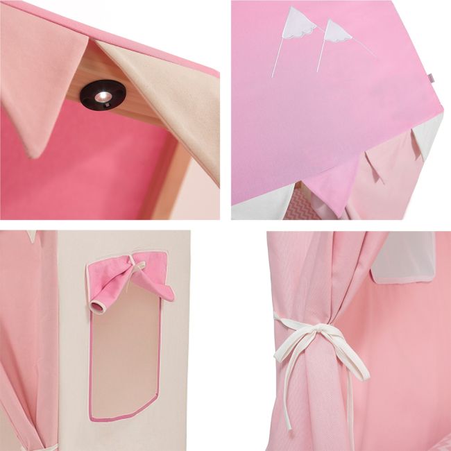 Casuta Micuna Tipi House Pink ERFMIC-TIPI-PINK