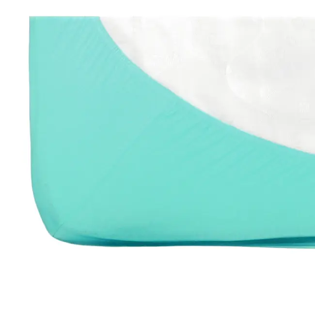 Cearsaf cu elastic jerse din bumbac Menta 120/60 cm ERFF05180