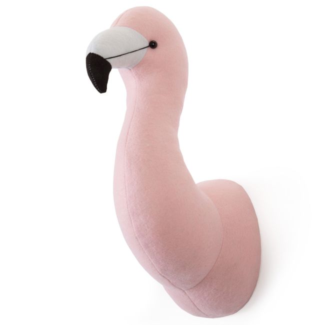 Decoratiune perete Childhome 15x28x36 cm, Flamingo ERFCH-CCFFLA