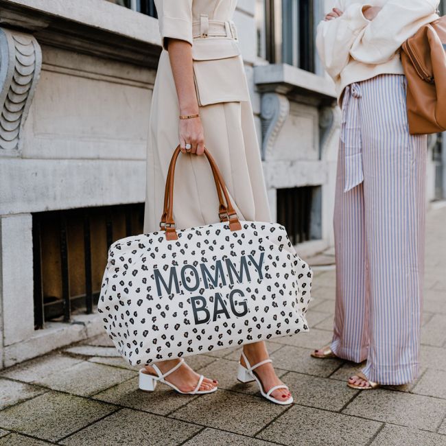 Geanta de infasat Childhome Mommy Bag Leopard ERFCH-CWMBBLEO