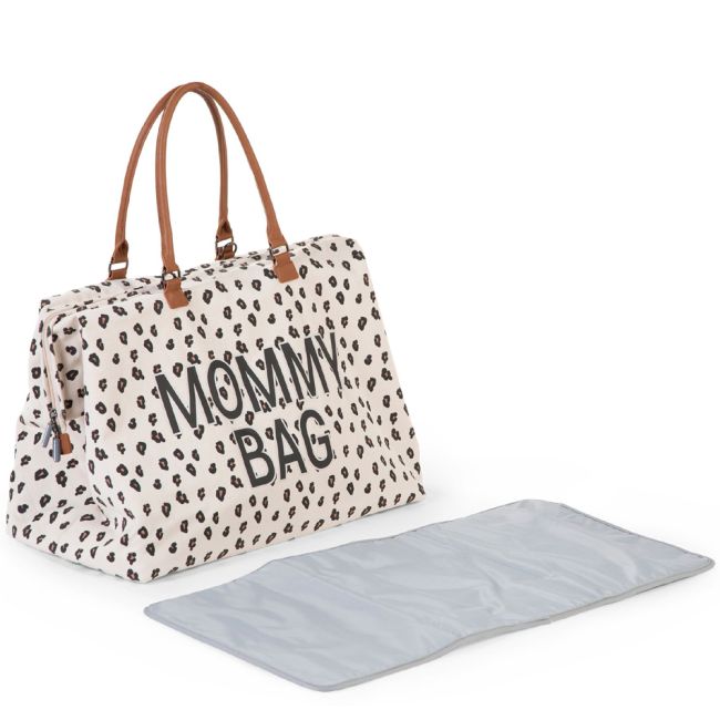 Geanta de infasat Childhome Mommy Bag Leopard ERFCH-CWMBBLEO