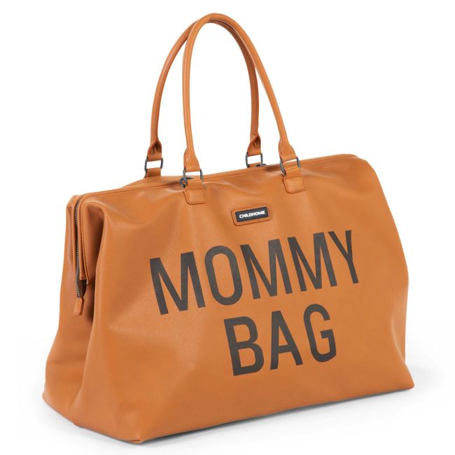 Geanta de infasat Childhome Mommy Bag piele ecologica Maro ERFCH-CWMBBLLBR
