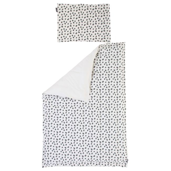 Husa pilota si fata de perna Childhome Jerse 100x140 cm, Leopard ERFCH-CCDCJLEO