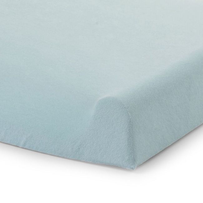 Husa saltea de infasat Childhome Frotir Bleu ERFCH-CCCOTWHPMB
