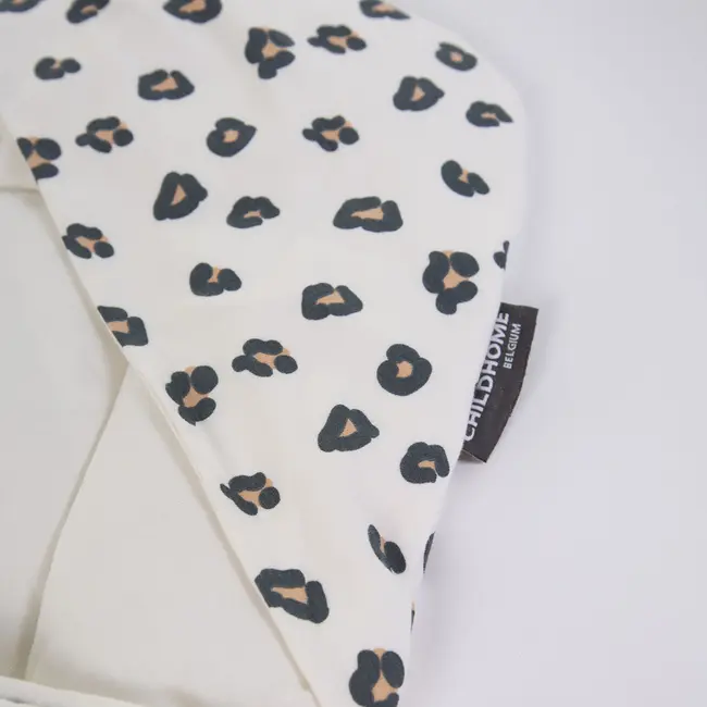 Paturica de infasat Childhome Jerse 75x75 cm, Leopard ERFCH-CCSWJLEO