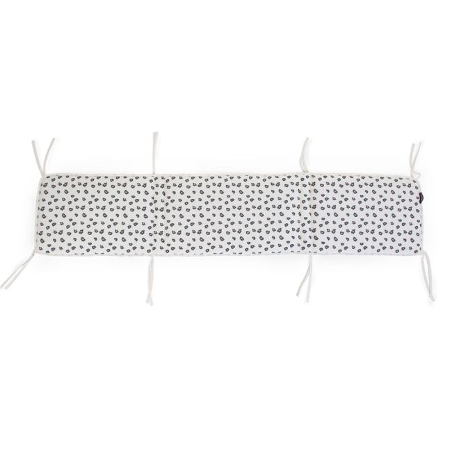 Protectie patut Childhome Jerse 35x170 cm, Leopard ERFCH-CCBPJLEO