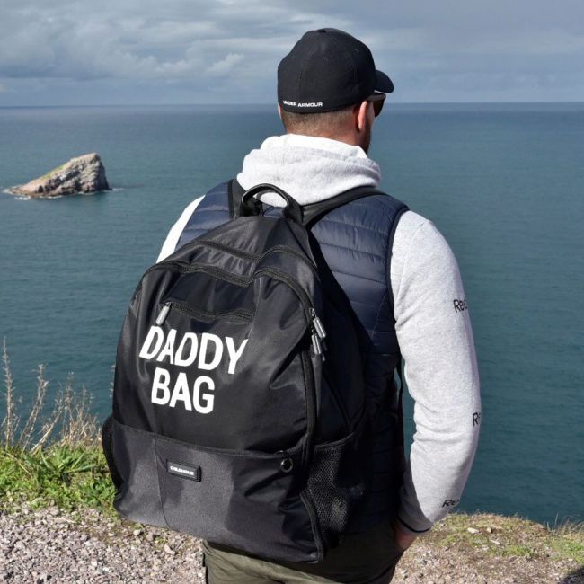Rucsac de infasat Childhome Daddy Bag Negru ERFCH-CWDBPBL