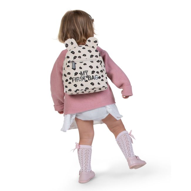Rucsac pentru copii Childhome My First Bag Leopard ERFCH-CWKIDBLEO