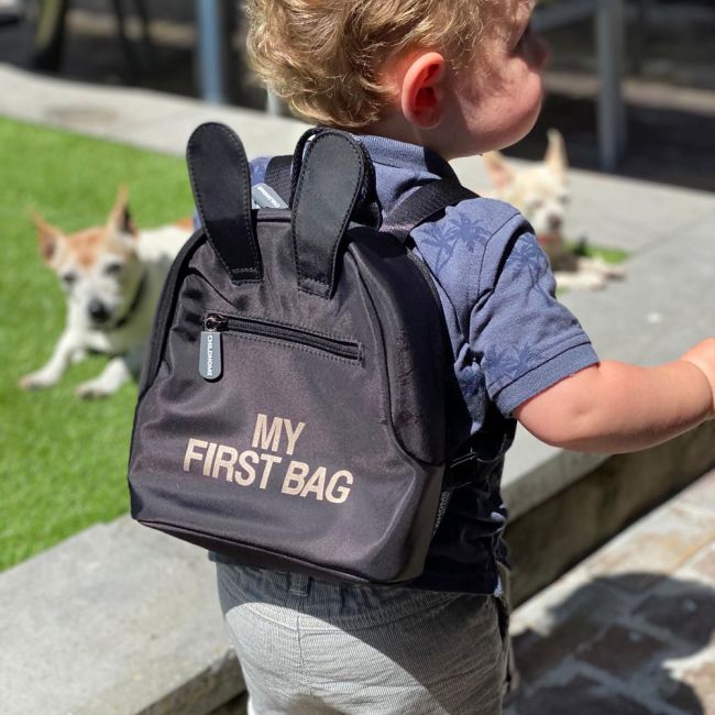 Rucsac pentru copii Childhome My First Bag Negru ERFCH-CWKIDBBL