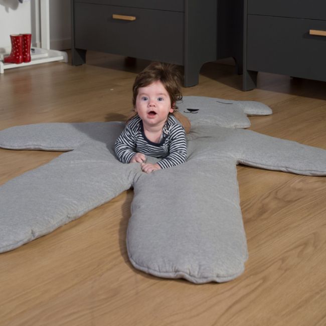 Salteluta de joaca Childhome 150 cm, Teddy Gri ERFCH-CCTB150JG