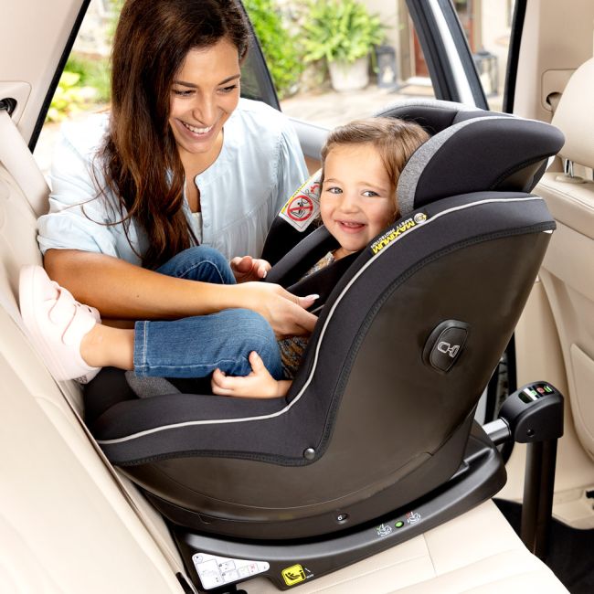 Scaun auto Graco Ascent i-Size Black + Baza Isofix ERFG8CB999BLCEU-B
