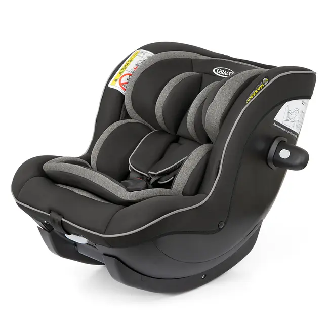 Scaun auto Graco Ascent i-Size Black + Baza Isofix ERFG8CB999BLCEU-B