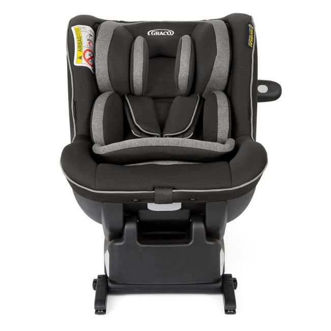 Scaun auto Graco Ascent i-Size Black + Baza Isofix ERFG8CB999BLCEU-B