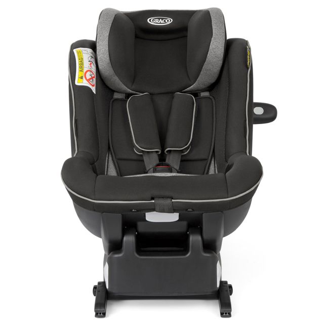 Scaun auto Graco Ascent i-Size Black + Baza Isofix ERFG8CB999BLCEU-B