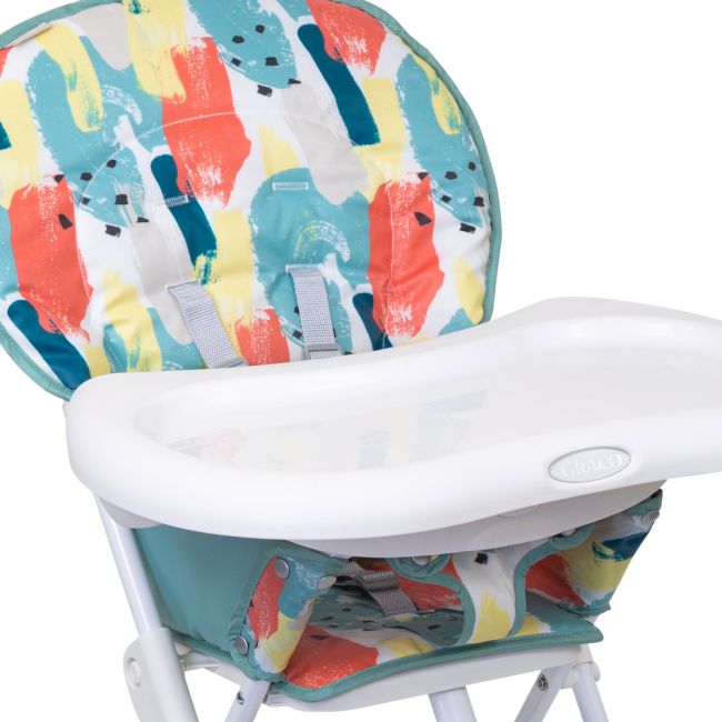 Scaun de masa Graco Snack N Stow Paintbox ERFG3T999PBXEU