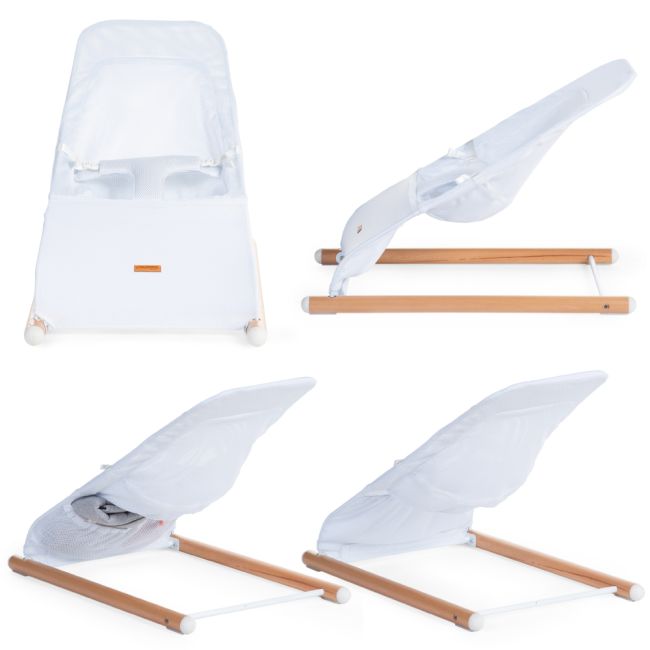 Balansoar Childhome Evolux, Natural/Alb ERFCH-CHEVOBONW