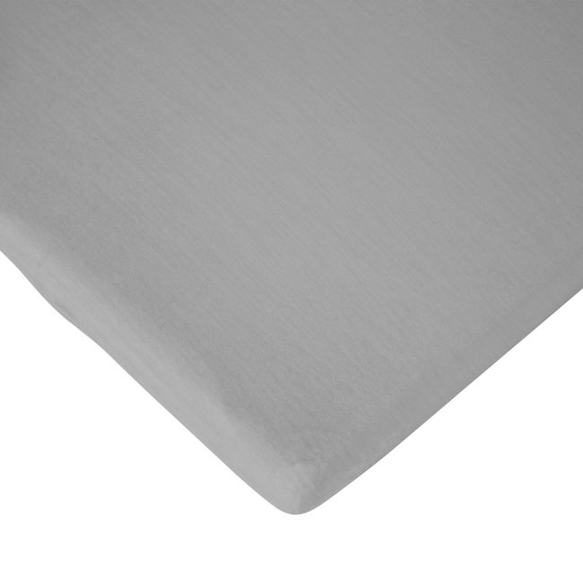 Cearsaf saltea 70x140 cm Childhome, Jerse Gri ERFCH-CCFI140JG