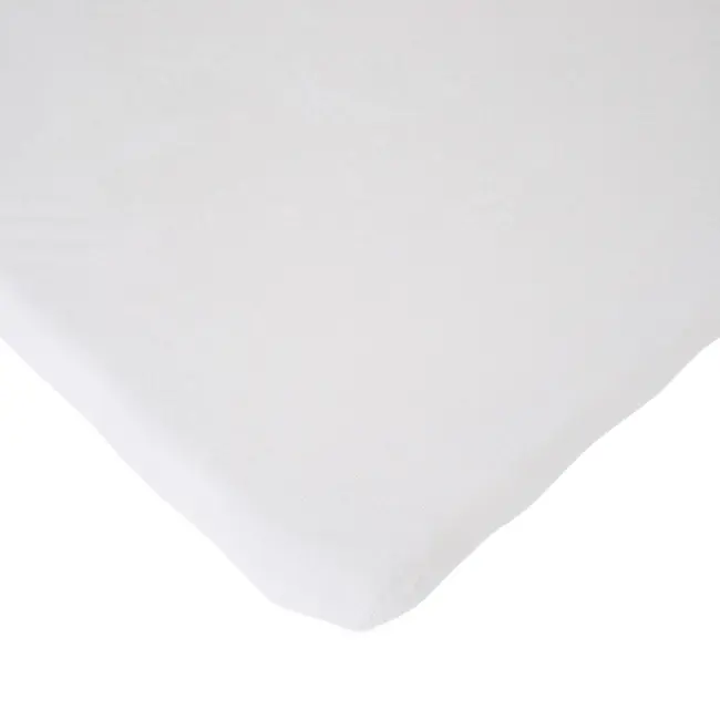 Cearsaf saltea 75x95 cm Childhome, Tricot Alb ERFCH-CCPMCTWH