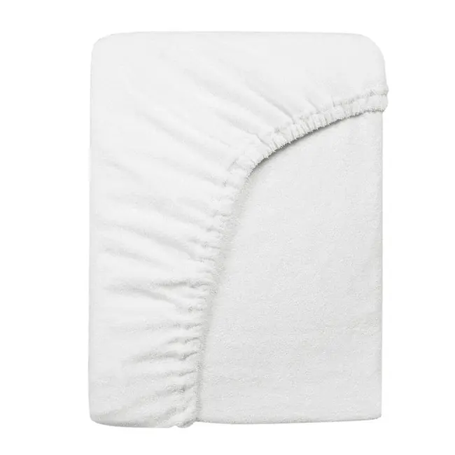 Cearsaf saltea 75x95 cm Childhome, Tricot Alb ERFCH-CCPMCTWH