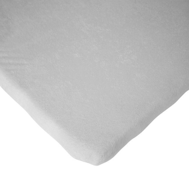 Cearsaf saltea 75x95 cm Childhome, Tricot Gri ERFCH-CCPMCTPMG