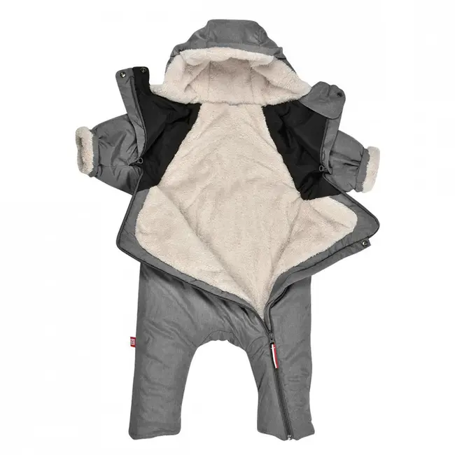 Combinezon Red Castle T-zip 0-6 luni Grey ERFRC0826156