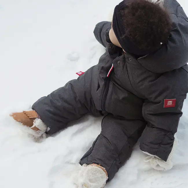 Combinezon Red Castle T-zip 6-12 luni Grey ERFRC0827156