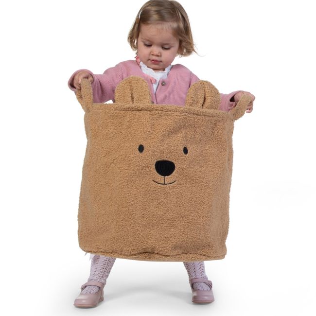 Cos depozitare Childhome 40x40x40 cm, Teddy ERFCH-CCBTB40