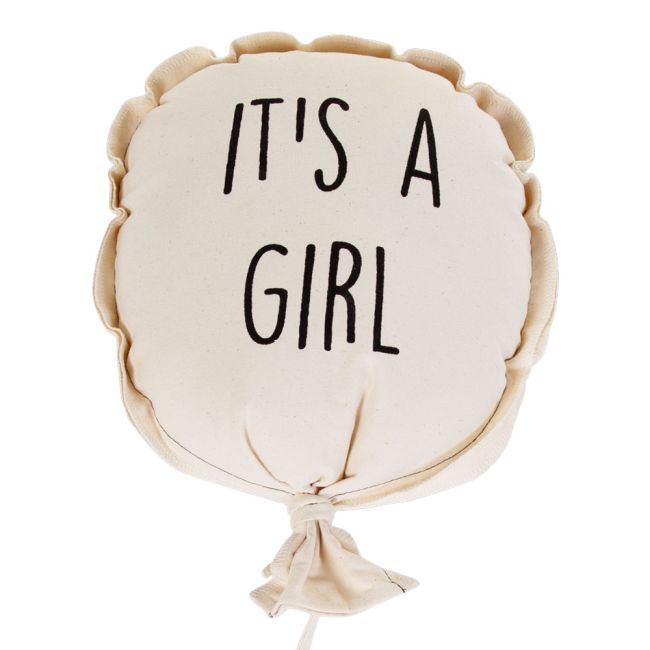 Decoratiune perete balon Childhome, 35x26x8 cm, Fata ERFCH-CCCBAG