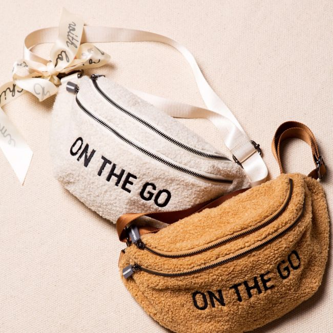 Geanta Childhome Banana On The Go Teddy Alb ERFCH-CWBANATW