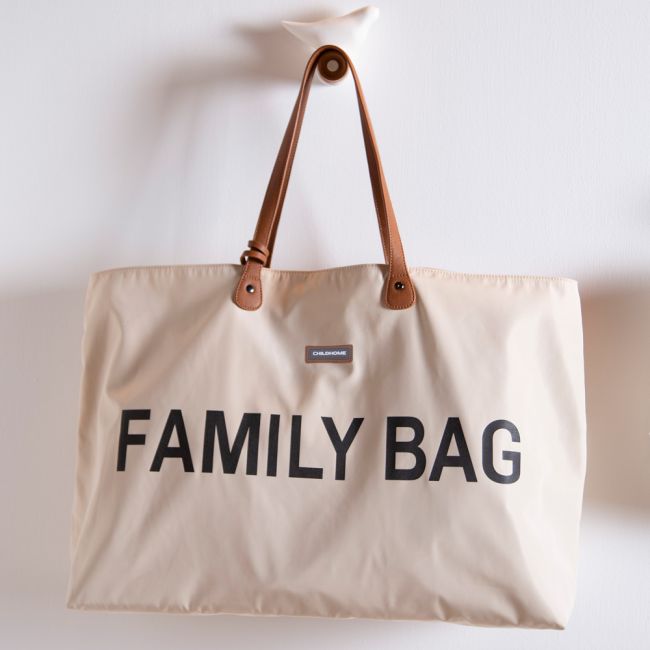 Geanta Childhome Family Bag Alb ERFCH-CWFBWH