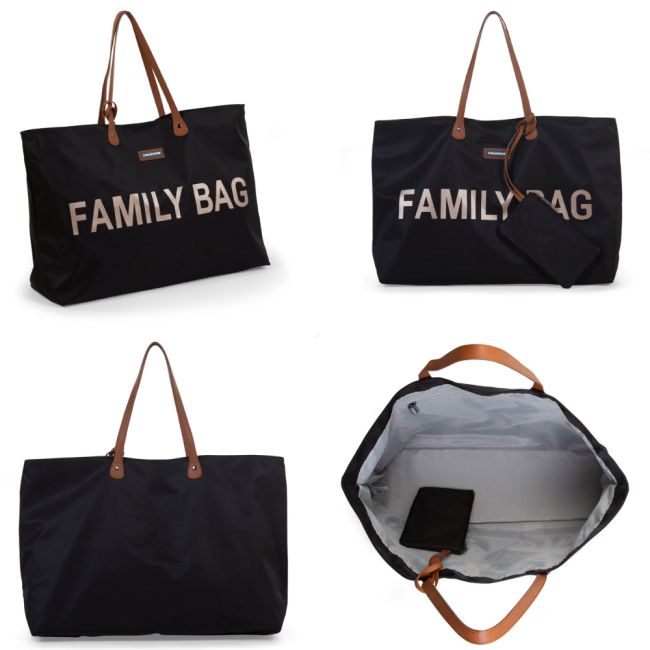 Geanta Childhome Family Bag Negru ERFCH-CWFBBL