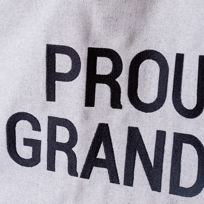 Geanta Childhome Proud Grandma Alb ERFCH-CWGBOW