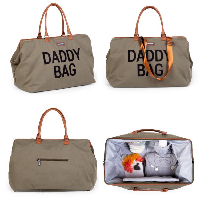 Geanta de infasat Childhome Daddy Bag Kaki ERFCH-CWDBBKA