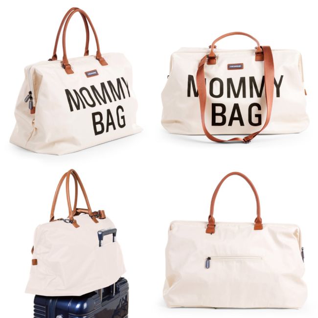Geanta de infasat Childhome Mommy Bag Ecru ERFCH-CWMBBWH