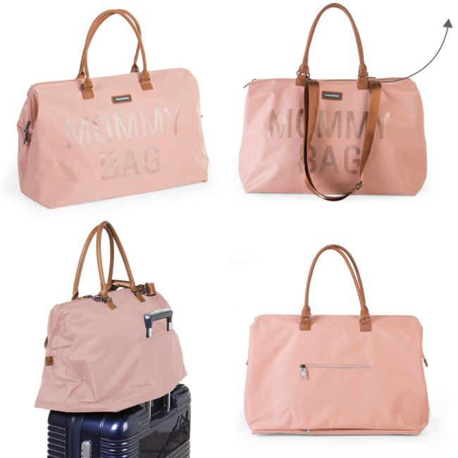 Geanta de infasat Childhome Mommy Bag Roz ERFCH-CWMBBP