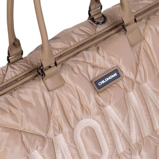 Geanta de infasat matlasata Childhome Mommy Bag Bej ERFCH-CWMBBPBE