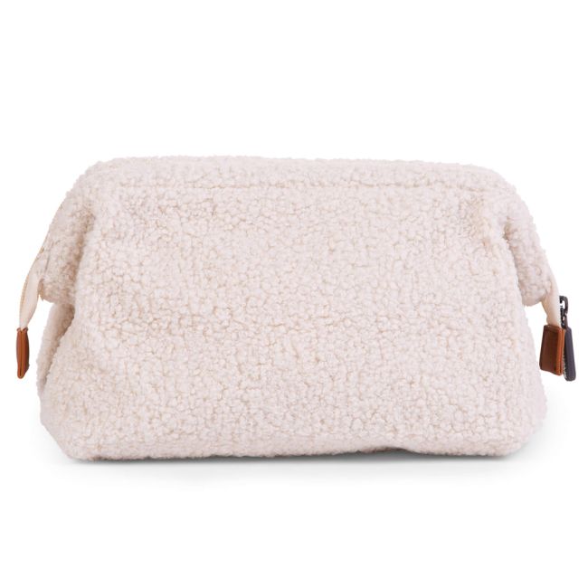 Geanta de toaleta Childhome Baby Necessities Teddy Alb ERFCH-CWNESTW
