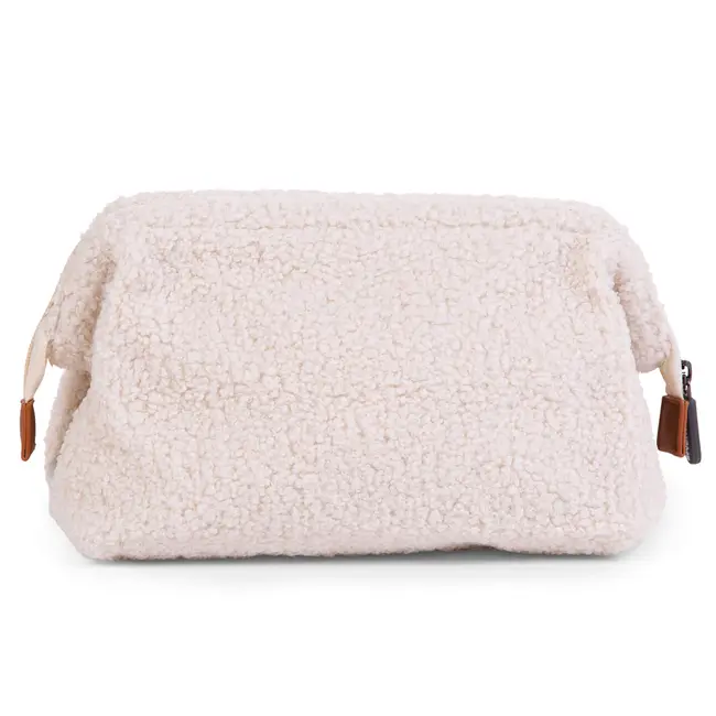 Geanta de toaleta Childhome Baby Necessities Teddy Alb ERFCH-CWNESTW